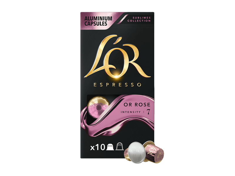 L'OR Espresso Or rose 20 capsules pdp 1