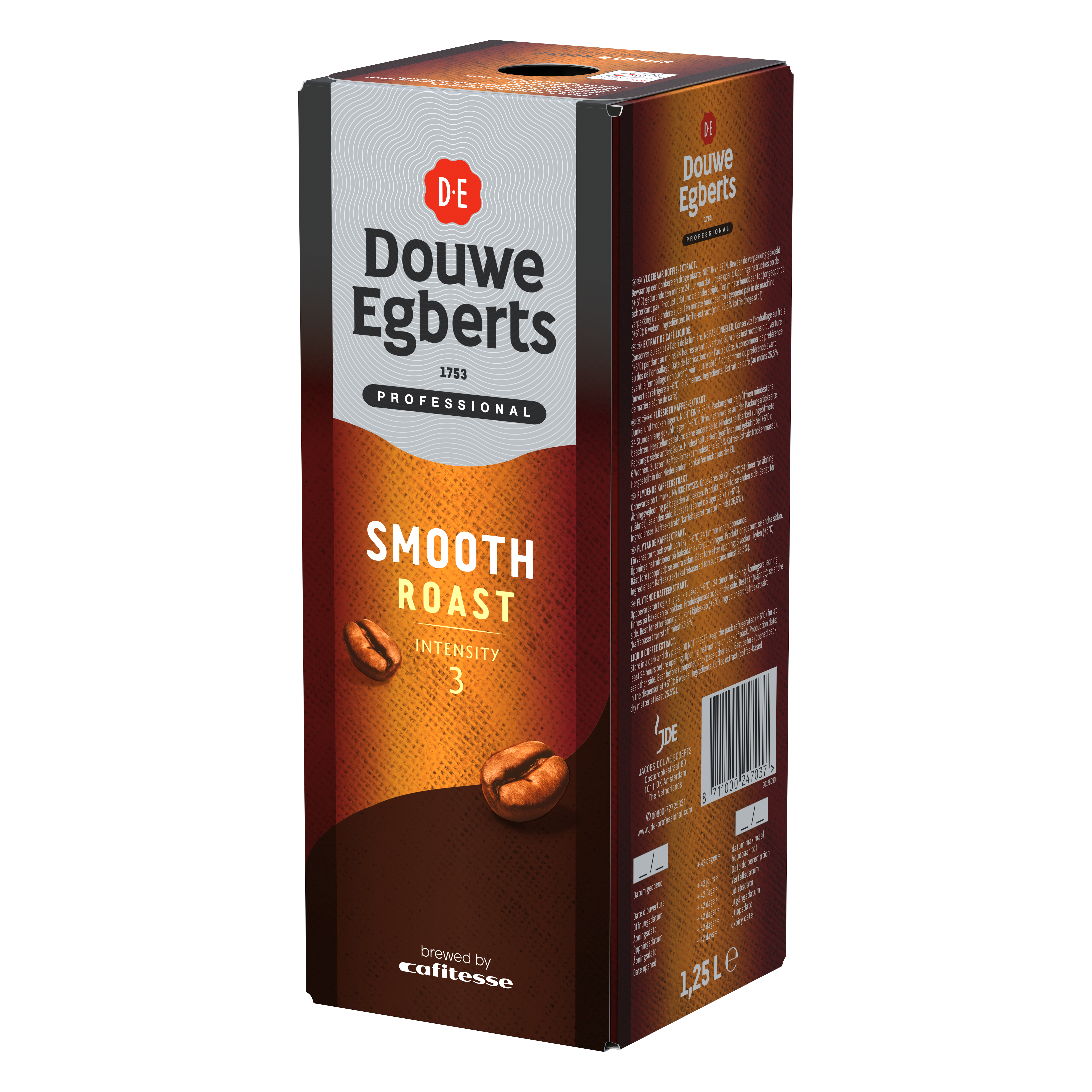 Douwe Egberts Smooth Roast 1,25L pdp 3