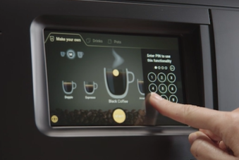 FR-Cafitesse Excellence Compact Touch - locked drinks supply - step 2