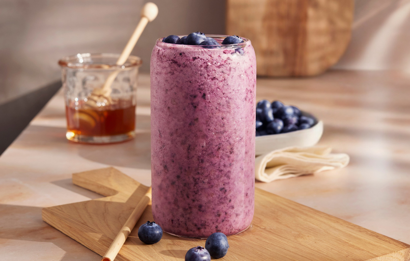 FR blueberry smoothie