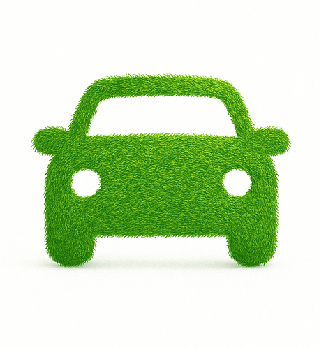 Green car