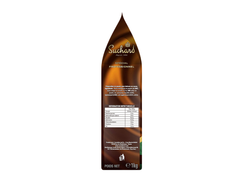 Suchard Sélection boisson arôme chocolat Certifié Cocoa life 1kg pdp 4