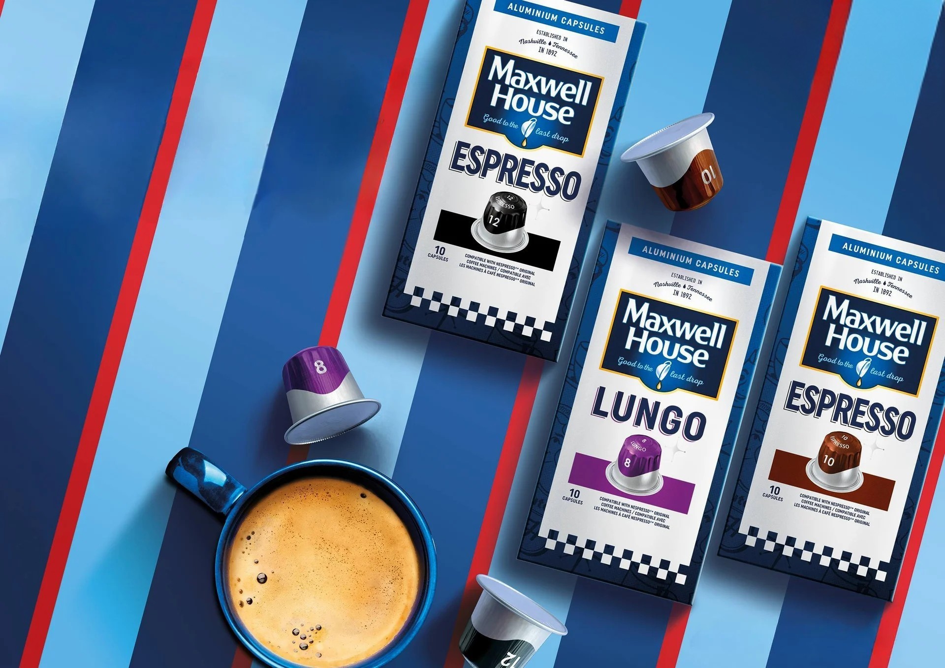 capsules de café maxwell house