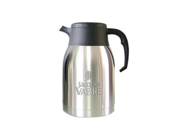 Thermos professionnel isotherme de 1L ou 2L en inox, idéal pour la restauration et les établissements de santé. En savoir plus...