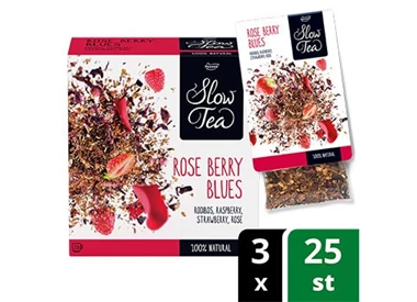 Pickwick Slow Tea Rose Berry Blues - Thé pour les professionnels Slow Tea, idéal en restaurant, hôtel, entreprise